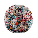 Cottagecore Standard 15  Premium Flano Round Cushions