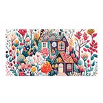 Cottagecore Satin Wrap 35  x 70 