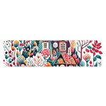 Cottagecore Oblong Satin Scarf (16  x 60 )