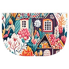 Cottagecore Make Up Case (Small) from ArtsNow.com Side Right
