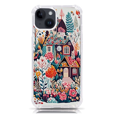 Cottagecore iPhone 14 TPU UV Print Case from ArtsNow.com Front