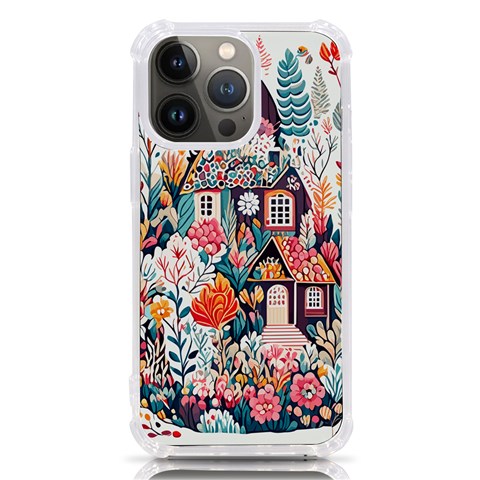 Cottagecore iPhone 13 Pro TPU UV Print Case from ArtsNow.com Front