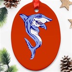 Shark Ornament (Oval)