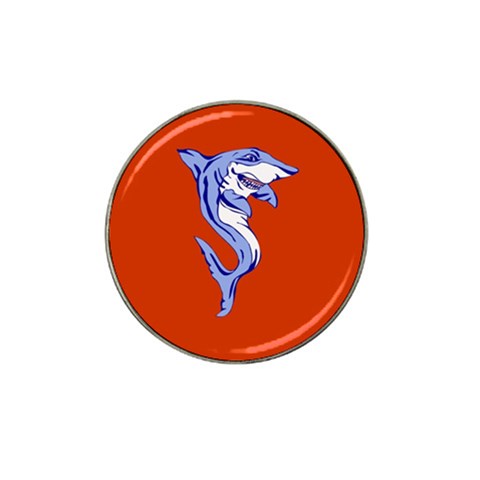 Shark Hat Clip Ball Marker (4 pack) from ArtsNow.com Front