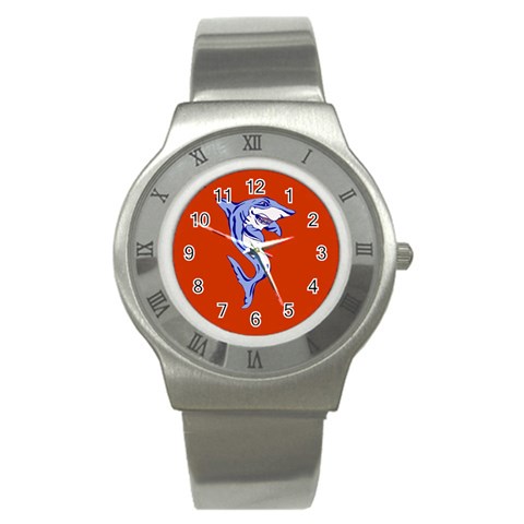 Shark Stainless Steel Watch from ArtsNow.com Front