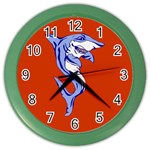 Shark Color Wall Clock