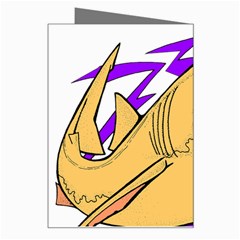 Man eater Greeting Card from ArtsNow.com Right