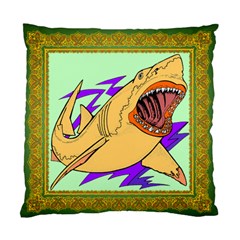 Man eater Cushion Case (Two Sides) from ArtsNow.com Back