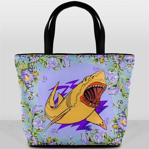 Man eater Bucket Bag from ArtsNow.com Front