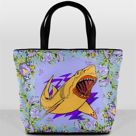 Man eater Bucket Bag from ArtsNow.com Back