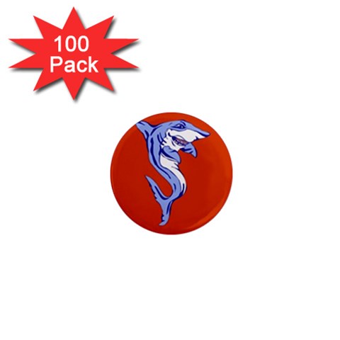 Shark 1  Mini Magnet (100 pack)  from ArtsNow.com Front