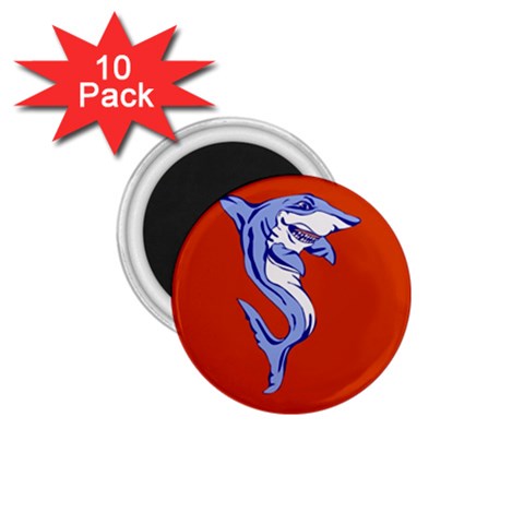 Shark 1.75  Magnet (10 pack)  from ArtsNow.com Front