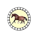 Mare n foal Magnet 3  (Round)