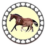 Mare n foal Magnet 5  (Round)