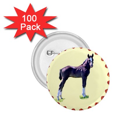Foal 1.75  Button (100 pack)  from ArtsNow.com Front