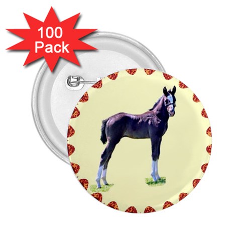 Foal 2.25  Button (100 pack) from ArtsNow.com Front