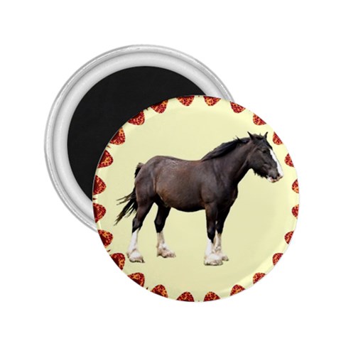 Clydesdale 2.25  Magnet from ArtsNow.com Front