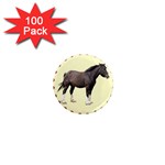 Clydesdale 1  Mini Magnet (100 pack) 