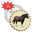Clydesdale 2.25  Button (10 pack)