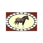 Clydesdale Sticker (Rectangular)