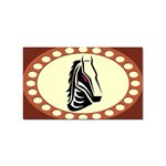 Horse head Sticker (Rectangular)