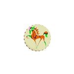 Prancing horse 1  Mini Magnet