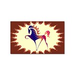 Prancing horse Sticker Rectangular (10 pack)