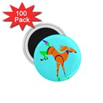 Bucking horse 1.75  Magnet (100 pack) 