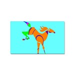 Bucking horse Sticker Rectangular (100 pack)