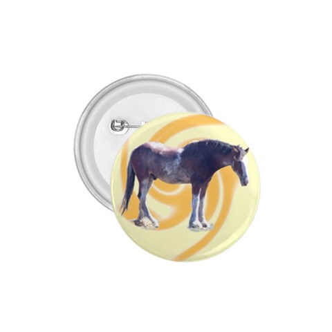 Clydesdale 2 1.75  Button from ArtsNow.com Front