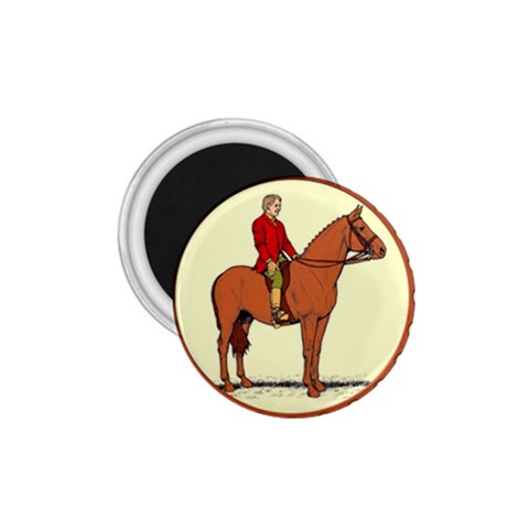 Riding 1.75  Magnet from ArtsNow.com Front