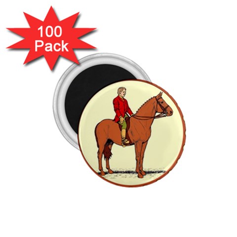 Riding 1.75  Magnet (100 pack)  from ArtsNow.com Front