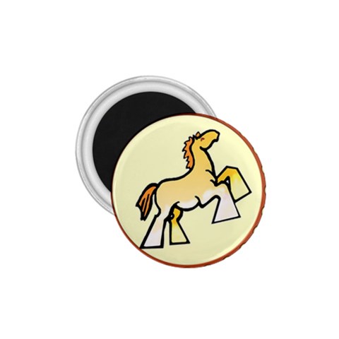 Shire horse 1.75  Magnet from ArtsNow.com Front