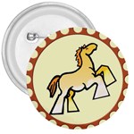 Shire horse 3  Button