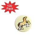 Shire horse 1  Mini Magnet (100 pack) 