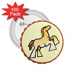 Shire horse 2.25  Button (100 pack)