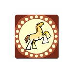 Shire horse Magnet (Square)