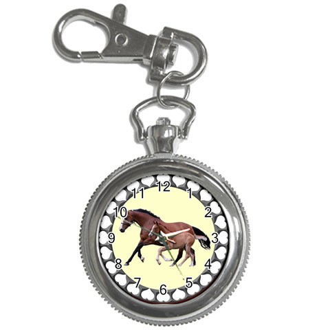 Mare n foal Key Chain Watch from ArtsNow.com Front