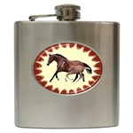 Mare n foal Hip Flask (6 oz)