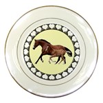 Mare n foal Porcelain Plate
