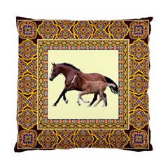 Mare n foal Cushion Case (Two Sides) from ArtsNow.com Back