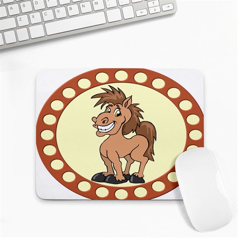 Cheeky pony Small Mousepad from ArtsNow.com Front