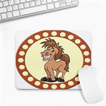 Cheeky pony Small Mousepad