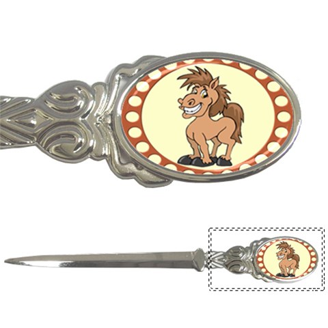 Cheeky pony Letter Opener from ArtsNow.com Front