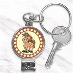 Cheeky pony Nail Clippers Key Chain