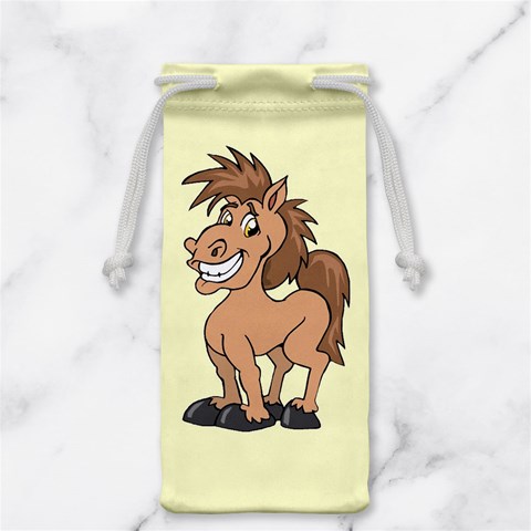 Cheeky pony Jewelry Bag from ArtsNow.com Back