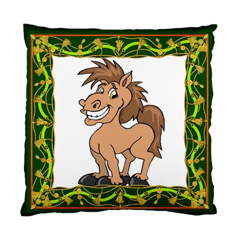 Cheeky pony Cushion Case (Two Sides) from ArtsNow.com Front