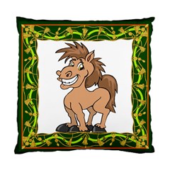 Cheeky pony Cushion Case (Two Sides) from ArtsNow.com Back