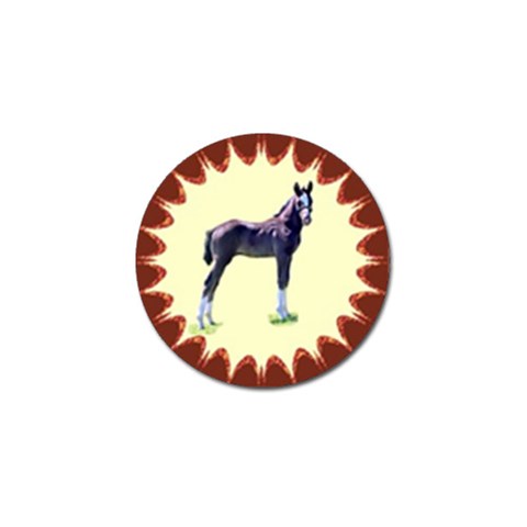 Foal Golf Ball Marker (4 pack) from ArtsNow.com Front