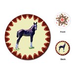 Foal Playing Cards (Round)